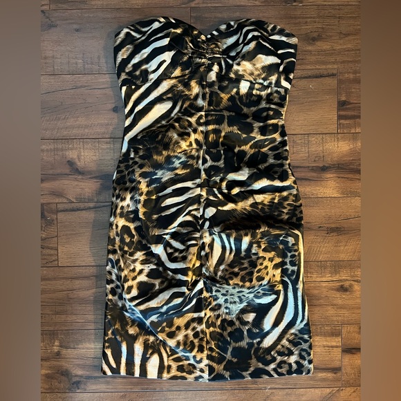 Leopard Print Dress - Picture 1 of 2